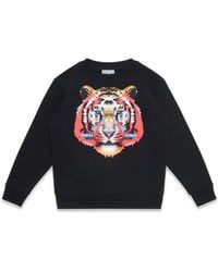 Marcelo Burlon - Marcelo Burlon County Of Milan Cross Tiger Crewneck - Lyst