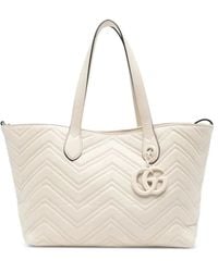 Gucci - Shopping Bag Gg Marmont Medium - Lyst