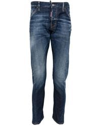 DSquared² - 5 Pockets Cotton Elastane Pants - Lyst