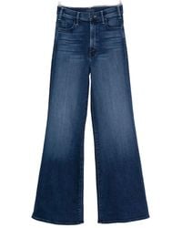 Mother - The Hustler Roller Sneak Jeans - Lyst