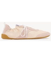 Chloé - Lace-Up Kick Sneakers - Lyst