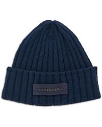 Dolce & Gabbana - Dolce & Gabbana Knit Cap - Lyst