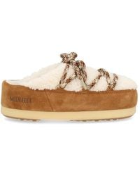 Moon Boot - Shearling "Evx" Mules - Lyst