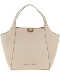 Brunello Cucinelli - 'Sartorial Bucket' Small Handbag - Lyst