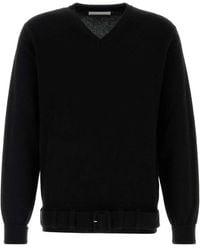 Random Identities - Belted Cashmere Sweater Knit - Lyst