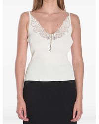 Self-Portrait - Lace Top - Lyst