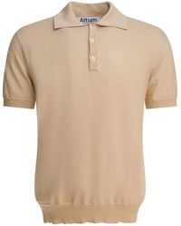 Altum - Cotton Polo Shirt - Lyst