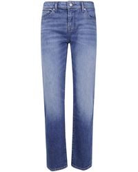 7 For All Mankind - "Calie" Classic Stretch Denim - Lyst