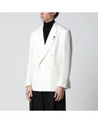 Lardini - Viscose Doublebreasted Suit - Lyst