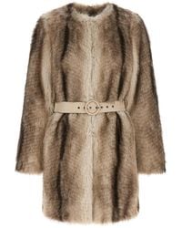 Twinset - Twin Set Eco-Fur Coat - Lyst