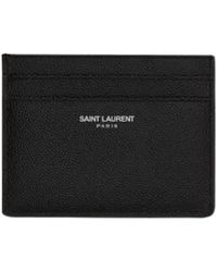 Saint Laurent - Ysl Monogram Credit Card Case - Lyst