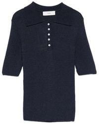DUNST - Cotton Blend Polo Shirt - Lyst