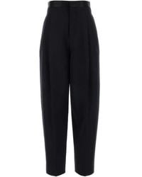 Bottega Veneta - Wide Wool Pants - Lyst