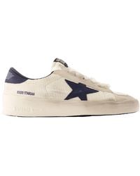 Golden Goose - "Stardan" Net An Suede Upper Leather Star And Heel - Lyst