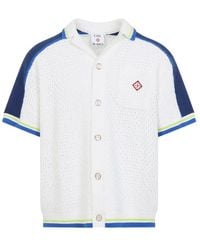 CASABLANCA - Crochet Shirt - Lyst