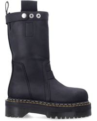 Dr. Martens - Rick Owens X Dr Martens Rick Owens X Dr. Martens Quad Pull-On Boots - Lyst