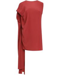 Gianluca Capannolo - Juliette Silk Mini Dress - Lyst