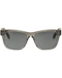 Brunello Cucinelli - Two-Tone Acetate Sunglasses With Crystal Lenses - Lyst