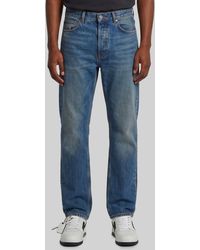 Off-White c/o Virgil Abloh - Off Slim Relax Half Harrow Jeans - Lyst