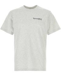 Sporty & Rich - Run Club T-Shirt - Lyst