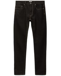 Versace - Classic Straight-Leg Denim Pants With Contrast Stitching - Lyst