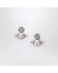 Vivienne Westwood - Balbina Earrings With Pearl - Lyst