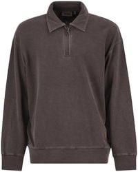 Carhartt - Faded Cotton Half-Zip Sweatshirt - Lyst
