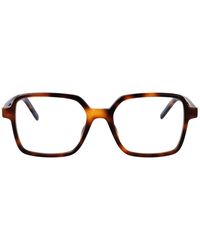 Saint Laurent - Corner Angle Rectangular Optical Eyeglasses - Lyst