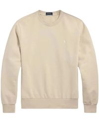 Polo Ralph Lauren - Round Neck Classic Sweatshirt - Lyst