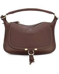 Chloé - Chloé Marcie Small Leather Shoulder Bag - Lyst