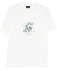 Emporio Armani - Crew-Neck T-Shirt - Lyst