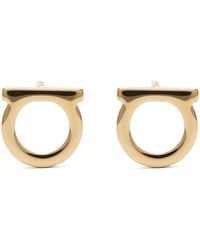 Ferragamo - 'Gancini S' Earrings - Lyst