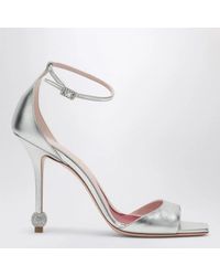 Roger Vivier - Sandal With Jewelled Heel - Lyst
