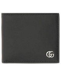 Gucci - Bi-Fold Wallet "Gg Marmont" - Lyst