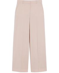 Weekend by Maxmara - Max Mara Weekend Wool Palazzo Trousers - Lyst
