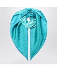Prada - Printed Twill Foulard Style - Lyst