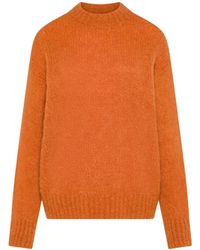 SEVENTY VENEZIA - Wool And Alpaca Crewneck Sweater - Lyst