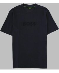 BOSS - T-Shirt "Terrace" Con Logo - Lyst