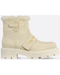 Dior - Leather Snow Boots - Lyst