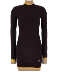 Fendi - Dress With Stand-Up Collar - Lyst