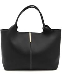Tod's - Medium-Small Leather Shopping Bags - Lyst