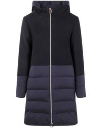 Herno - "Mix Fabric" Medium Jacket - Lyst
