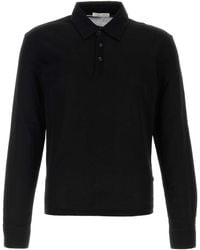 The Row - Knit Reyes Polo Shirt - Lyst