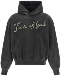 Fear Of God - "26" Classic Fit Half Raglan Hoodie - Lyst