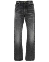 Versace - Slate Denim Jeans - Lyst