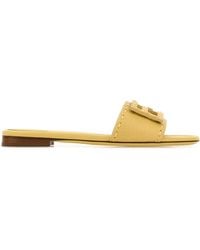 Fendi - Slide Vit.Bott+Ff Vitel.C/Infi - Lyst