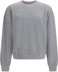 Gcds - Crewneck Sweatshirt With Back Logo - Lyst