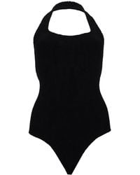 Hunza G - Hunza G Textured Polyamide One-Piece Swimsuit - Lyst