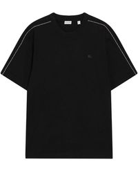 Burberry - Seth Chk T-Shirt - Lyst