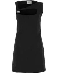 Coperni - Stretch Jersey Fitted Dress Recycled Material - Lyst